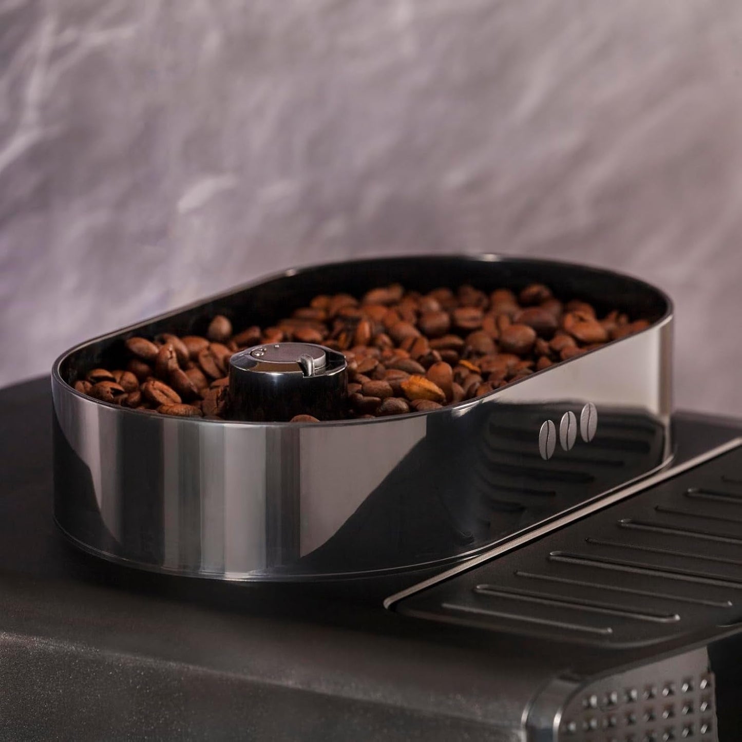 Espressor Krups Roma EA81M8 1,7 l, 3 setări de temperatură, 3 texturi de cafea măcinată, Negru