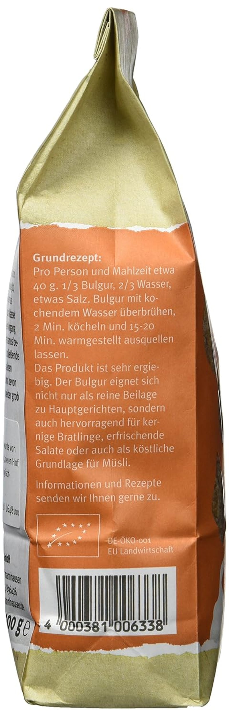 Bulgur de hrișcă organic, pachet de 6 (6 x 500 g)