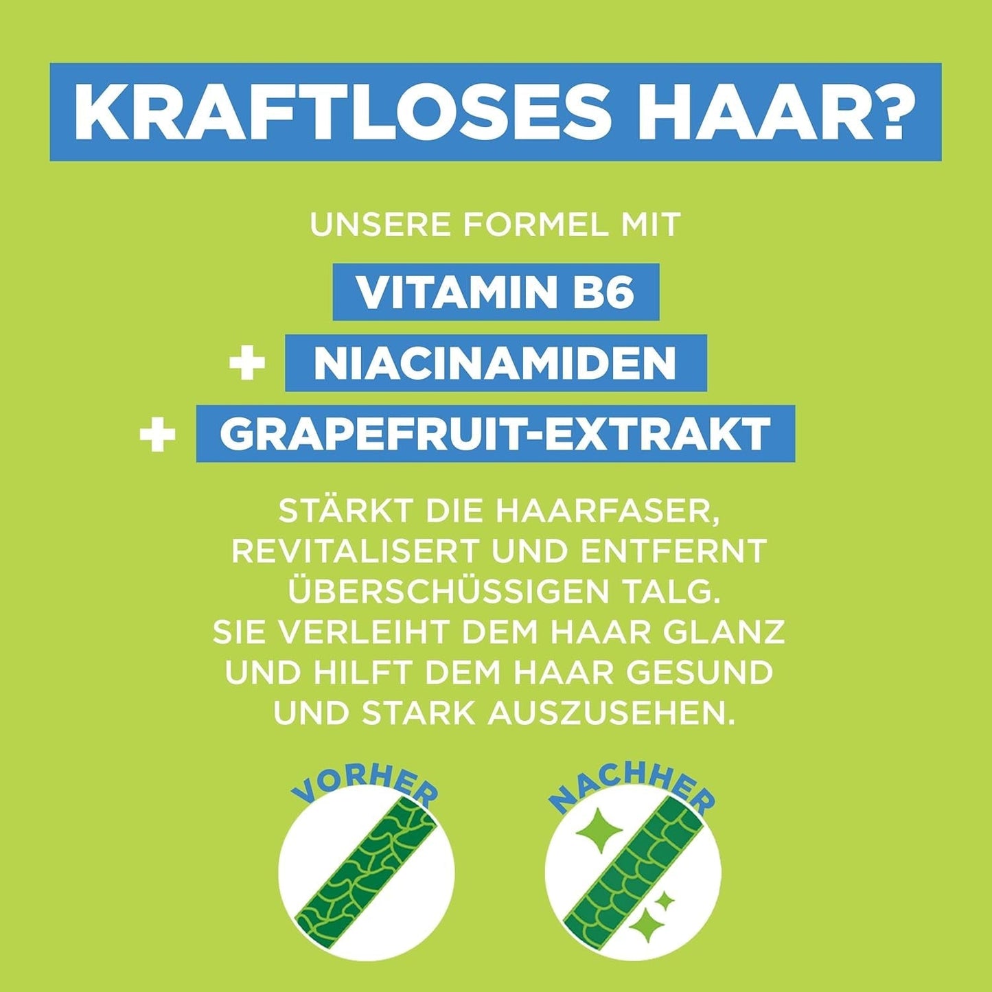 Garnier Fructis Strength And Shine Șampon de întărire cu extract de grepfrut XXL, 1 litru Duș și baie Garnier