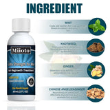 Miioto Hair Growth Serum, 180 ML Produs de creștere a părului pentru bărbați, ser de păr pentru creșterea părului, îngrijirea scalpului Promovează părul mai gros Hrănește scalpul și previne căderea părului Ingrijirea parului Naty Shop