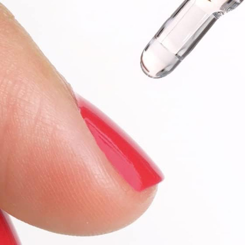 LALILL Nail Cuticle Oil 75Ml - Himbeere Nagelpflegeöl - Nagelöl Pflege Für Nägel Nagelhaut - SPA Maniküre Naildesign Hände - Vegan - Mit Pipette