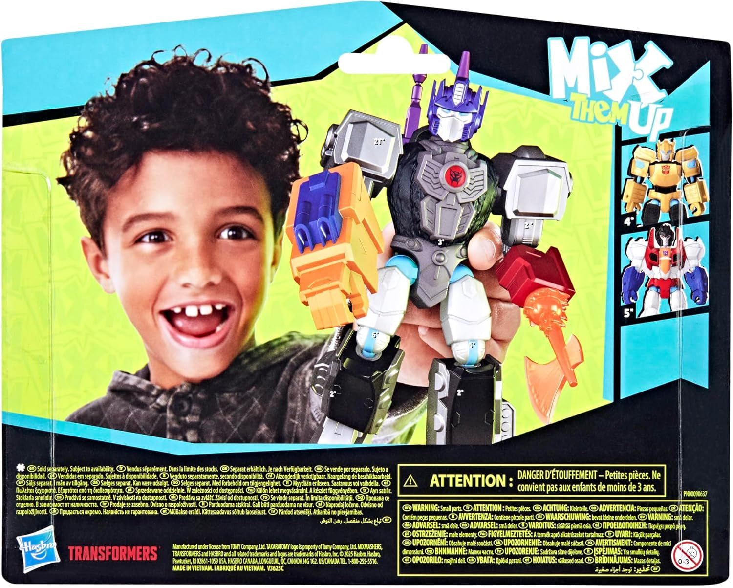 Transformers Mixmashers Optimus Prime Personalizabil Deluxe Action Figure & Accesorii Action figures Naty Shop