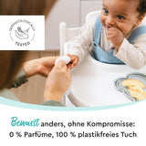 LILLYDOO Feuchttücher Gesicht & Hände 160 Stück (8 X 20), 100% Plastikfrei Naty Shop