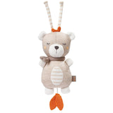 Fehn music box baby sleep aid sheep - jucărie de pluș cu atașament - melodie de ajutor pentru somn "Brahms lullaby" - jucărie pentru copii pentru deplasare și acasă - jucării muzicale pentru bebeluși și copii Jucarii Bebe Naty Shop Teddy natură