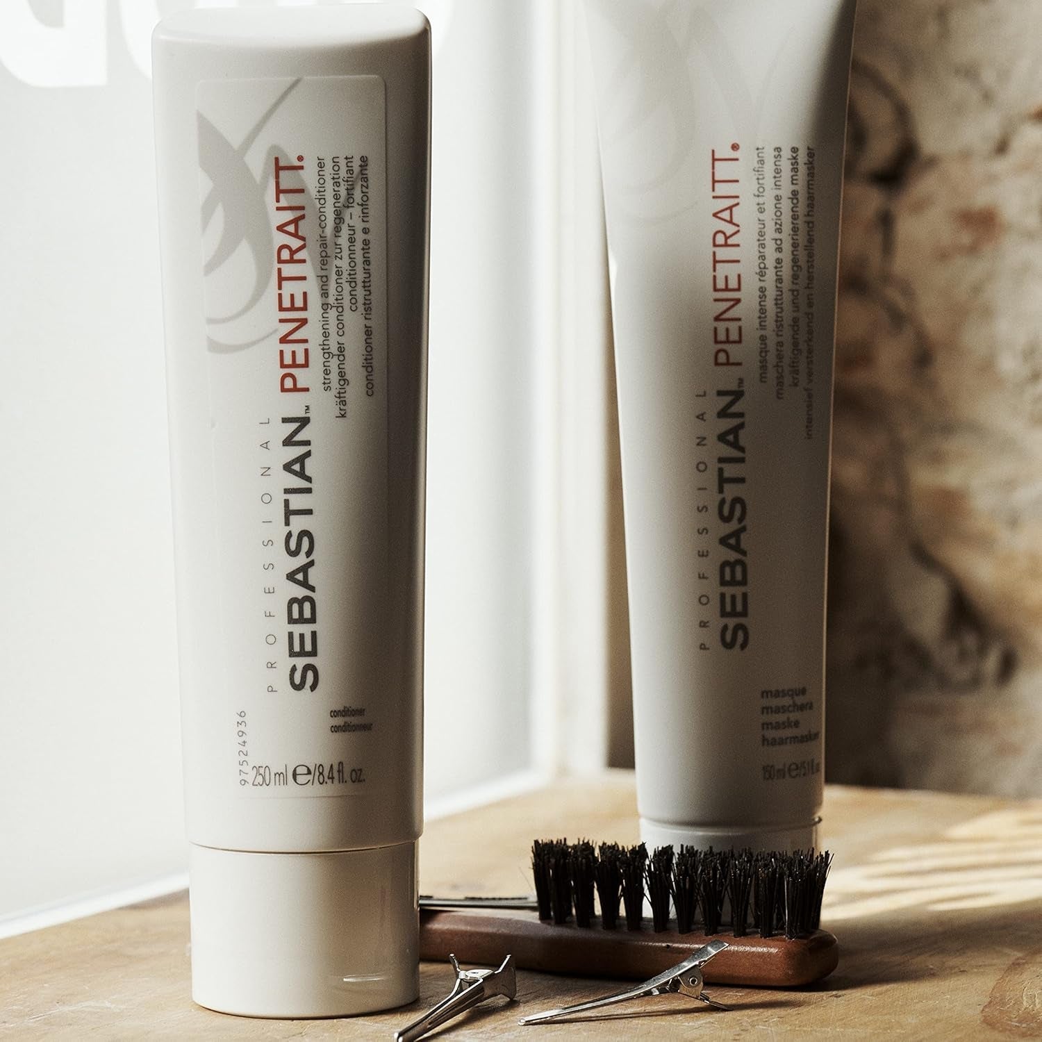 SEBASTIAN PROFESSIONAL PENETRAITT - Masca de păr reparatoare regenerează părul deteriorat (150 ml) - îngrijire profundă pentru părul deteriorat, decolorat - repară și întărește Masca de par Naty Shop
