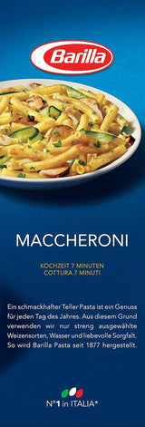 Paste Barilla din grâu dur Maccheroni n. 44 – Pachet de 1 (1x1kg)