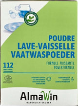 Almawin eco, praf de spălat vase 2,8kg, 112 spalari, dozabil pentru diferite cantități de vase Naty Shop