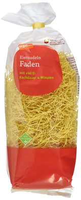 tegut... Fir de tăiței din ou, pachet de 6 (6 x 250 g)