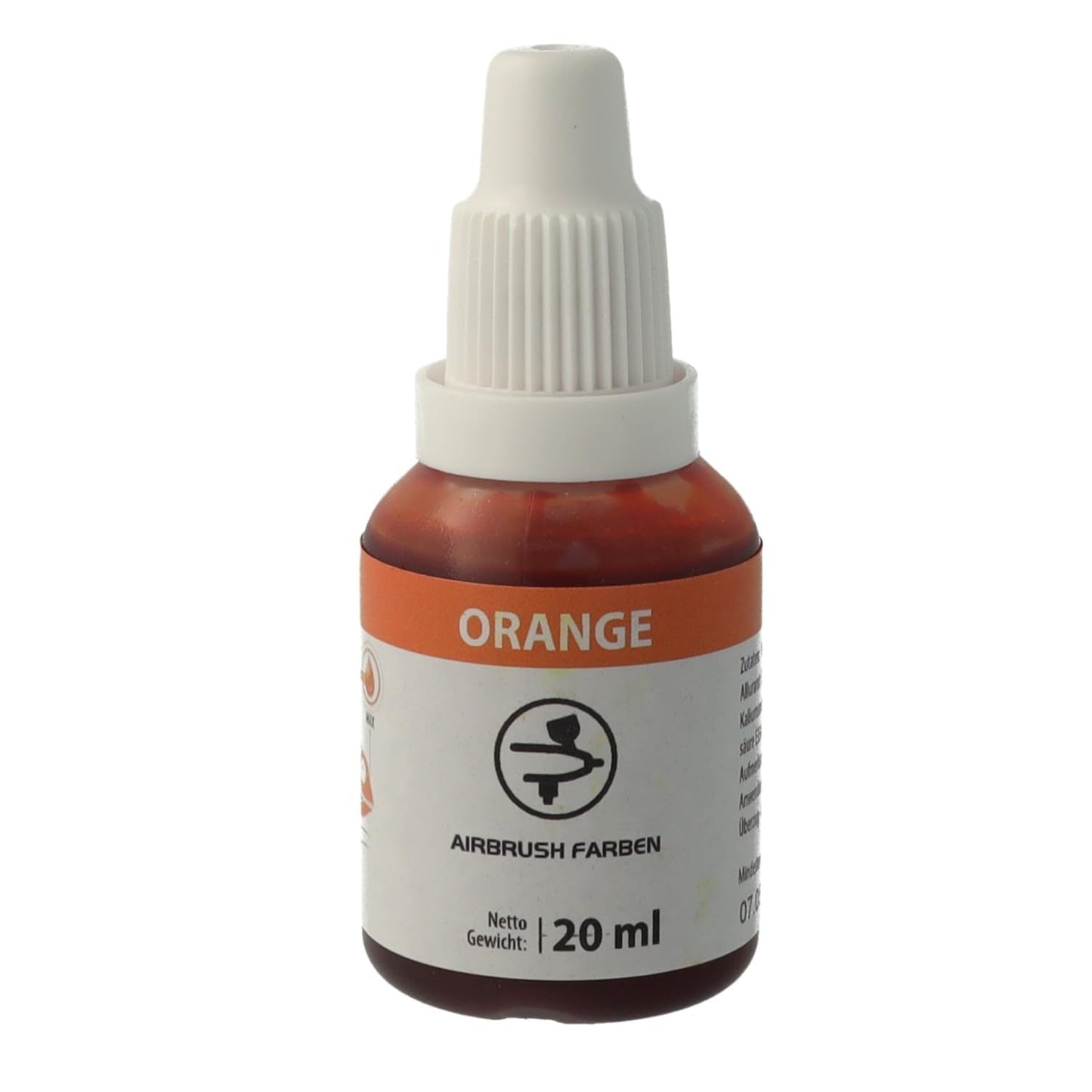Colorant alimentar Bakeryteam Airbrush Portocaliu 20ml
