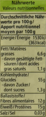Tărâțe organice de ovăz cu germeni, 500 grame Cereale Naty Shop