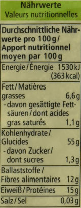 Tărâțe de ovăz organice cu germeni, 500g