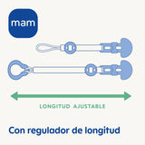 Suzetă MAM Clip It! Broche & Original S226 Skinsoft™ din silicon, ultra-moale, pentru bebeluși de la 0+ luni