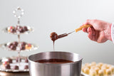 Bile Reber Mozart – pungă de cofetărie cu 8 bucăți – Bile Reber Mozart autentice din ciocolată neagră, marțipan și nuga - 1 x 160 g