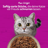 WHISKAS PURE DELIGHT Hrană umedă în jeleu 24 x 85g Ragout clasic (4 pachete) 48 pliculețe porționate
