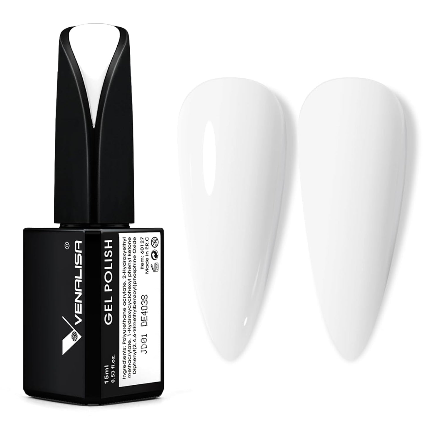 VENALISA Oja UV Coral Orange 15ml Oja Gel Pentru Lampa UV De Unghii Transparent Coral Orange Oja Gel Modele De Unghii Pentru Design De Unghii DIY