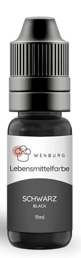 Colorant alimentar Wenburg, sclipici, 11 ml, concentrat, fabricat în UE, lichid. Pentru colorarea aluatului, băuturilor, aromelor, slime-ului - Colorant alimentar auriu cu sclipici - Colorant auriu pentru prăjituri - Sclipici auriu