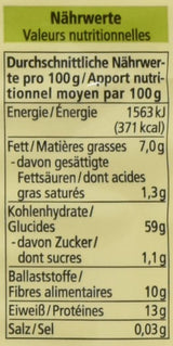 Fulgi de ovăz organici, fulgi mici, 500g (1 pachet)