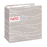 Fato - Șervețele din hârtie uscată, airlaid, efect textil, pachet cu 50 de șervețele, format 40X40 pliate în 4, Tropicana Decor