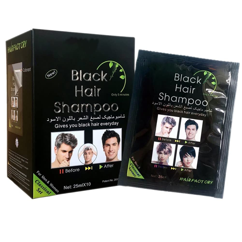 Culoarea instantanee a părului, șampon pentru vopsirea părului negru, durează 30 de zile, ingrediente naturale Vopsea pentru par Naty Shop Titlu implicit