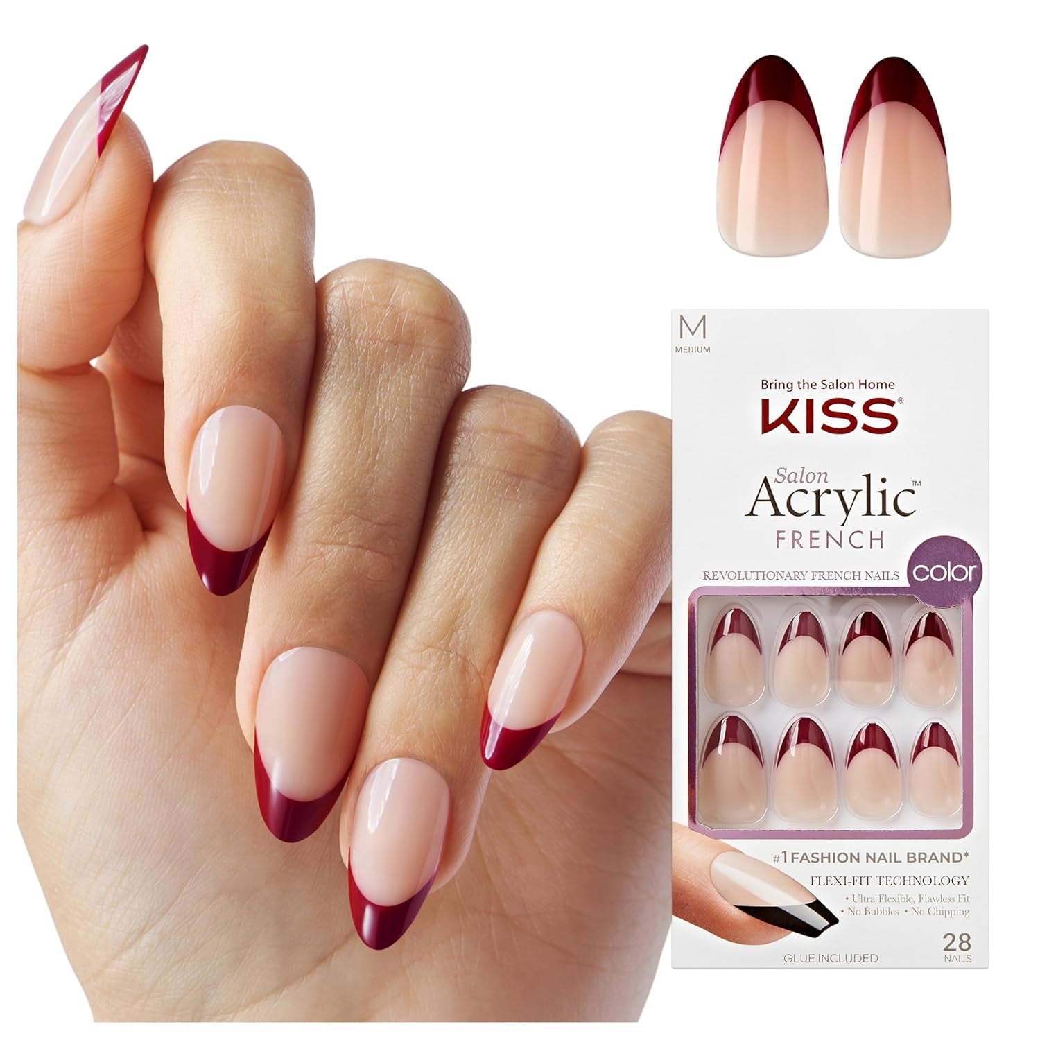 Kit de vopsea acrilică KISS Salon FN