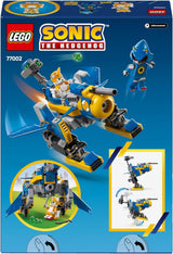 LEGO Sonic the Hedgehog Cyclone Vs. Metal Sonic - Jucărie Mechs de colecționat cu 2 minifigurine de jocuri video - Idee de cadou pentru băieți și fete de la 8 ani și adolescenți fani ai jocurilor 77002 Seturi de constructie Besuche den LEGO-Store