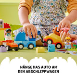LEGO DUPLO Classic Brick Box Cars And Trucks, set de joacă cu vehicule pentru copii de la 1,5 ani, jucărie de învățare creativă, jucărie pentru mașini și set de mașini de curse 10439 Seturi de constructie Besuche den LEGO-Store