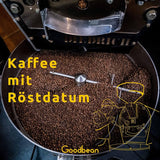 Santos | Boabe de cafea 2500g - 100% Arabica din Brazilia | pentru espresso, cappuccino sau cafea filtrată tare | Omni Roast | Cafea clasică - introducerea perfectă în cafeaua de specialitate