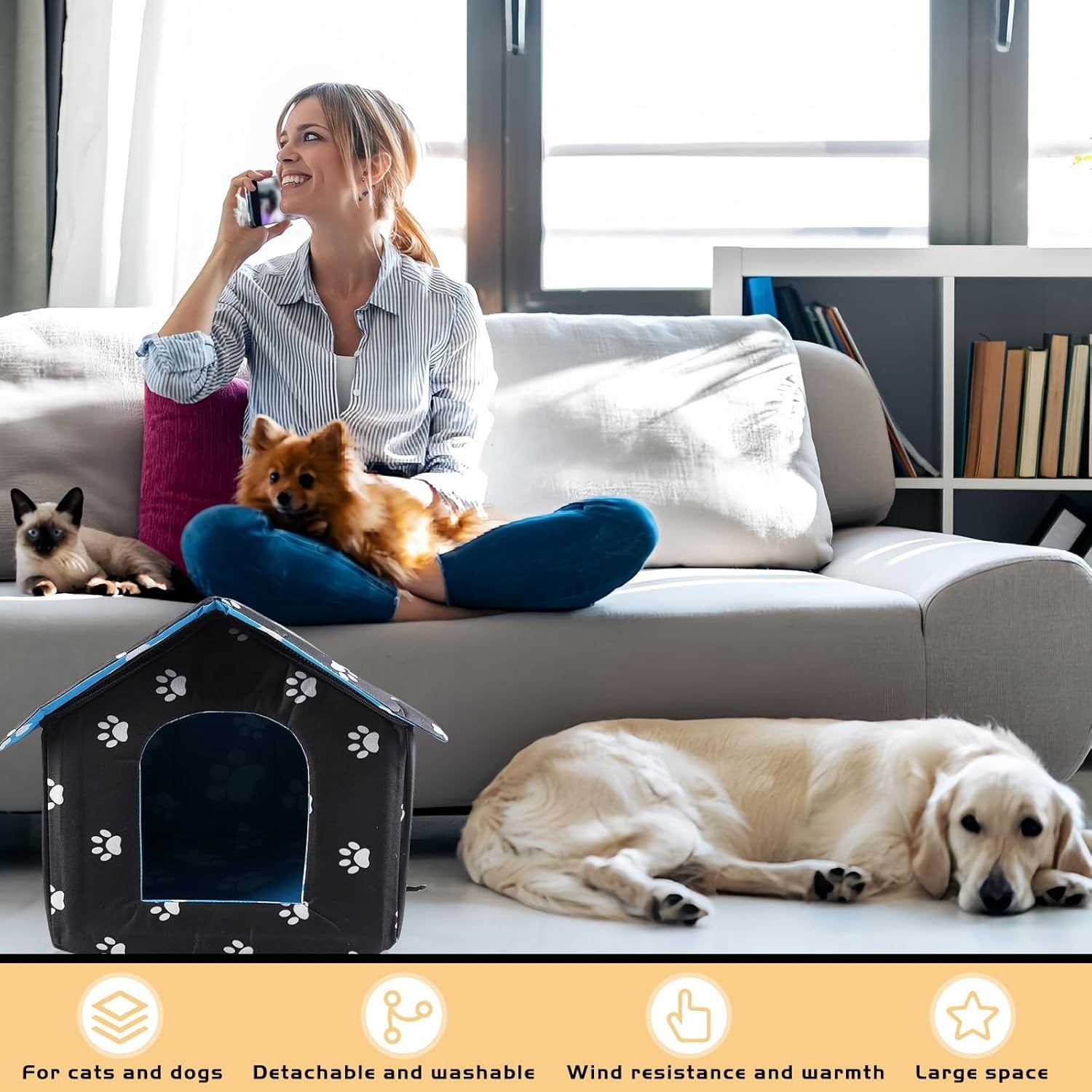 Pături & Mobilier, Animale de companie, Peșteri & Case, Pisici, Paturi pentru pisici, Pisici - culcusuri, saltele