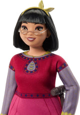 Păpușă Mattel Disney Wish Dahlia of Rosas și accesorii, păpușă de modă articulată, HPX24