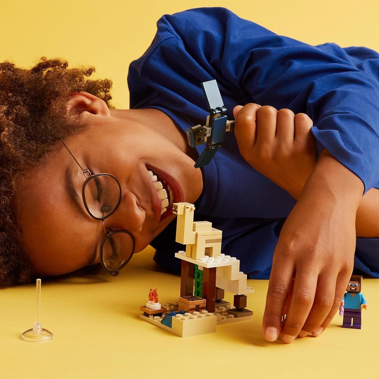LEGO Minecraft Steve's Desert Expedition, set de joc video pentru băieți și fete, biom cu Steve, casă, figurine și jucărie Camel, cadou de gamer pentru copii de la 6 ani 21251 Seturi de constructie Besuche den LEGO-Store