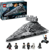 LEGO Star Wars Imperial Star Destroyer, Set navă stelară, Jucărie de construcție, Playset cu Darth Vader și Cal Kestis, Cadou de ziua de naștere pentru băieți, fete și fani 75394 Seturi de constructie Besuche den LEGO-Store Titlu implicit