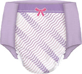 Scutece Huggies DryNites Nighttime pentru enurezis, pentru fete cu vârsta cuprinsă între 13 și aproximativ 17 ani (48-60 kg), 33 de bucăți (3 x 11), pachet lunar Jumbo, chiloți de scutece XL