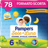 Scutece Pampers Sun and Moon, Unisex, Junior, Mărimea 5 (11-25 kg), 120 de scutece