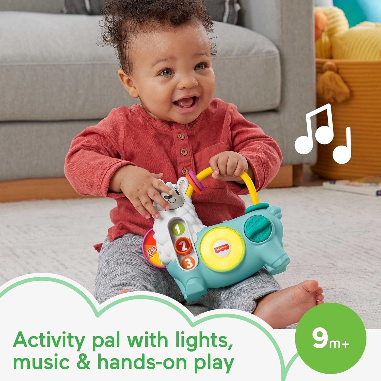 Fisher-Price Linkimals Emma lama Jucarii Bebe Naty Shop