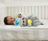 VTech Baby Schnarchi, leneșul somnoros - Jucărie drăguță de pluș pentru a vă ajuta să adormiți - Cu sunete naturale și cotidiene, muzică și lumină de noapte - Pentru copii de la naștere Jucarii Bebe Naty Shop