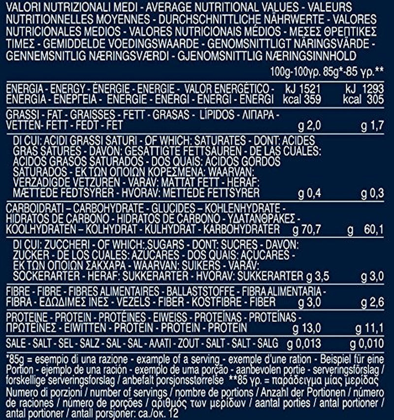 Paste Barilla Selezione Oro Chef Trofie Liguri, 1kg