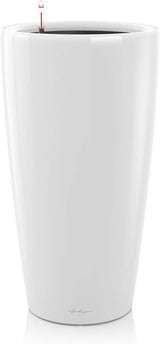 LECHUZA RONDO Premium 40 alb lucios 15740