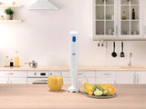 Braun Stabmixer MQ10.001PWH + Messbecher 600 Ml, 5 Jahre Service, Leicht, Easytwist-System Zum Einfachen Wechseln Des Zubehörs, Splash Control-Technologie Ohne Spritzer Bucatarie Naty Shop