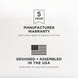 TEMPUR-PEDIC Pernă Symphony Fabricată din spumă cu memorie, Luxuriantă, Moale, Standard, Albă Perne standard Naty Shop