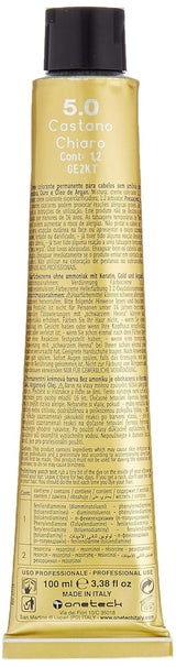 Fanola Oro Therapy Color Keratin 5.0 100ml Vopsea pentru par Naty Shop