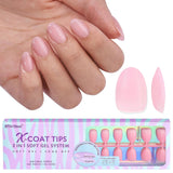 Btartbox Unghii Extra Scurte cu Gel Moale, Acoperire Completă, Tipuri de Unghii Scurte cu Formă de Migdale, 160 Bucăți, Unghii Artificiale XCOATTIPS PRE-PROIECTATE, Tipuri de Unghii Scurte cu Formă de Migdale pentru Extensii de Unghii