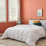 Linenspa 10.5 Tog All Season hipoalergenic Down Alternative Microfibre Duvet Super King Size Plapumi si pilote Naty Shop Alb Super King