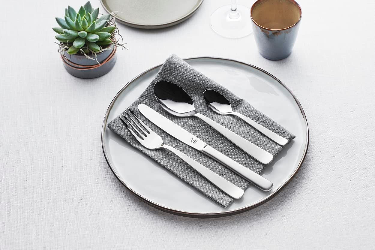 Set de tacâmuri ZWILLING Roseland, 60 piese, pentru 12 persoane, oțel inoxidabil 18/10 Bucatarie Naty Shop