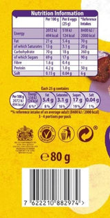 Pungă solidă cu ouă mici de ciocolată (80g) într-o tavă cu zahăr crocant (Easter Forms)