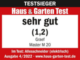 GRAEF Master M20EU Multi Slicer din oțel inoxidabil, argintiu Rasnite si Feliatoare Naty Shop
