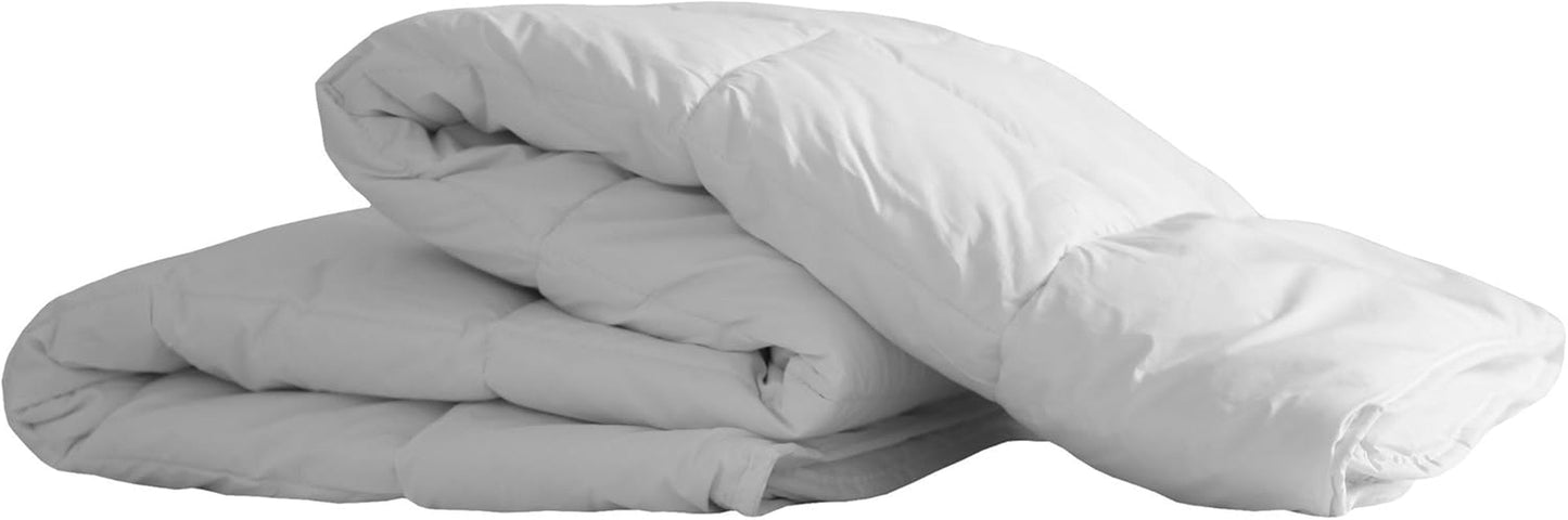 Plapumă Silentnight Soft as Silk, 10.5 tog, pentru paturi duble, alb, microfibră, alb, king size Plapumi si pilote Naty Shop