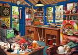 Schmidt Spiele 59977 Puzzle secret, Atelierul tatălui, puzzle jigsaw 1000 piese Puzzle Naty Shop