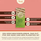 Venchi - Cremino Pistachio Bar, 110g, baton de ciocolată din ciocolată cu lapte și albă cu pastă de fistic, rețetă în trei straturi cu arome mediteraneene, fără gluten, fără coloranți artificiali