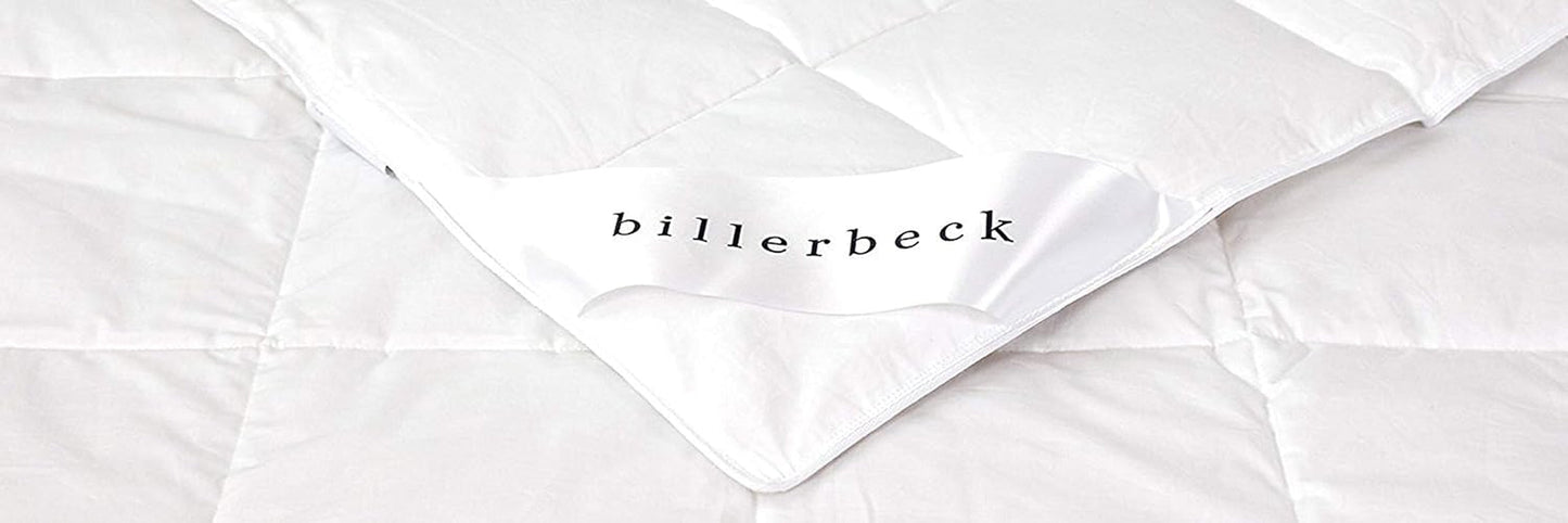 Plapumă Billerbeck Jasmin Superlight - plapumă de vară - 135 X 200 Cm - plapumă din bumbac, plapumă răcoritoare - 90 % viscoză (bambus) 10 % poliester (airsoft), alb Plapumi si pilote Naty Shop