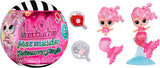 LOL Surprise! Mermaids Makeover Magic Tots – Luciu de buze adevărat pentru tine și păpușa ta, pentru a te crea singur, a amesteca și a crea machiaj, Joc distractiv cu apă, 6 păpuși de colecționat – Vârste 4+